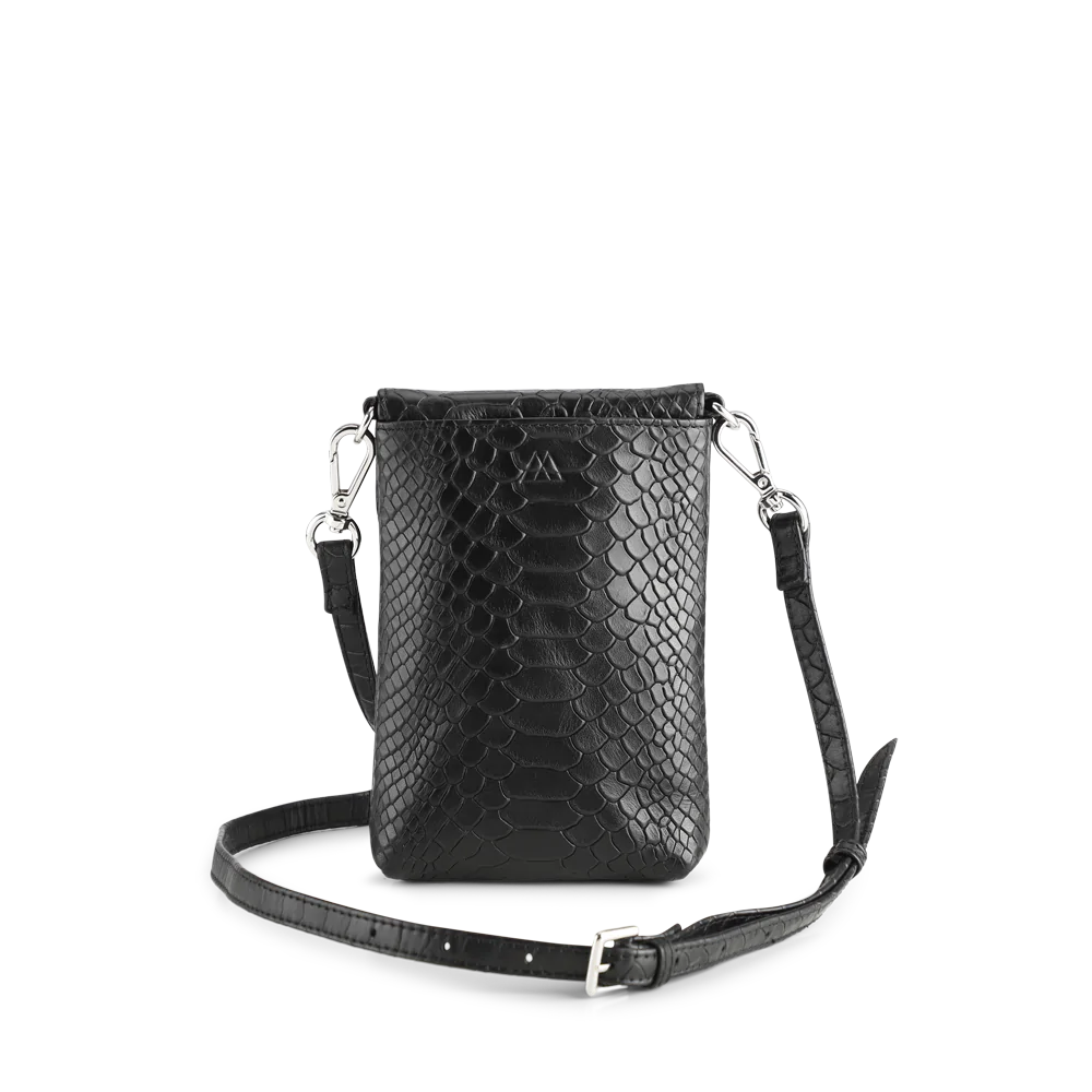 Black Snake MARKBERG CarlyMBG Mobil Bag Snake 5622SNA Black