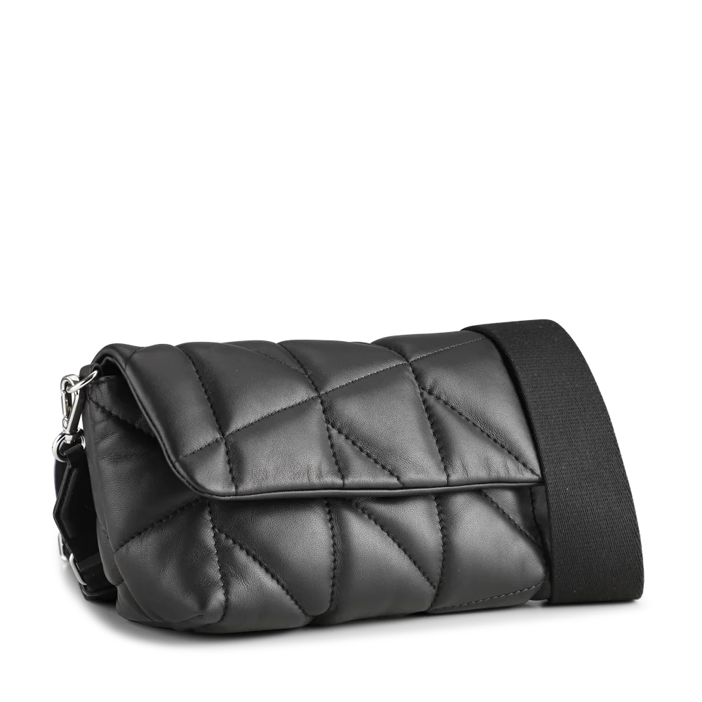 MARKBERG Mina MBG Crossbody Bag Trigon 5671STR Black w/Black - bagsandluggage.no