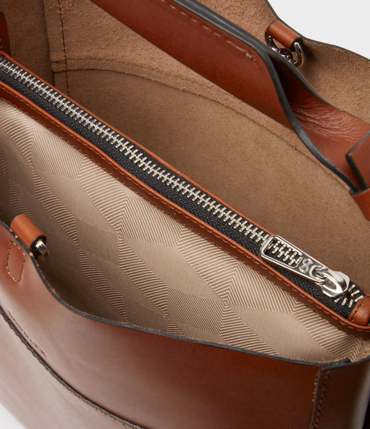 Midbrown Saddler Mayo Tote Bag