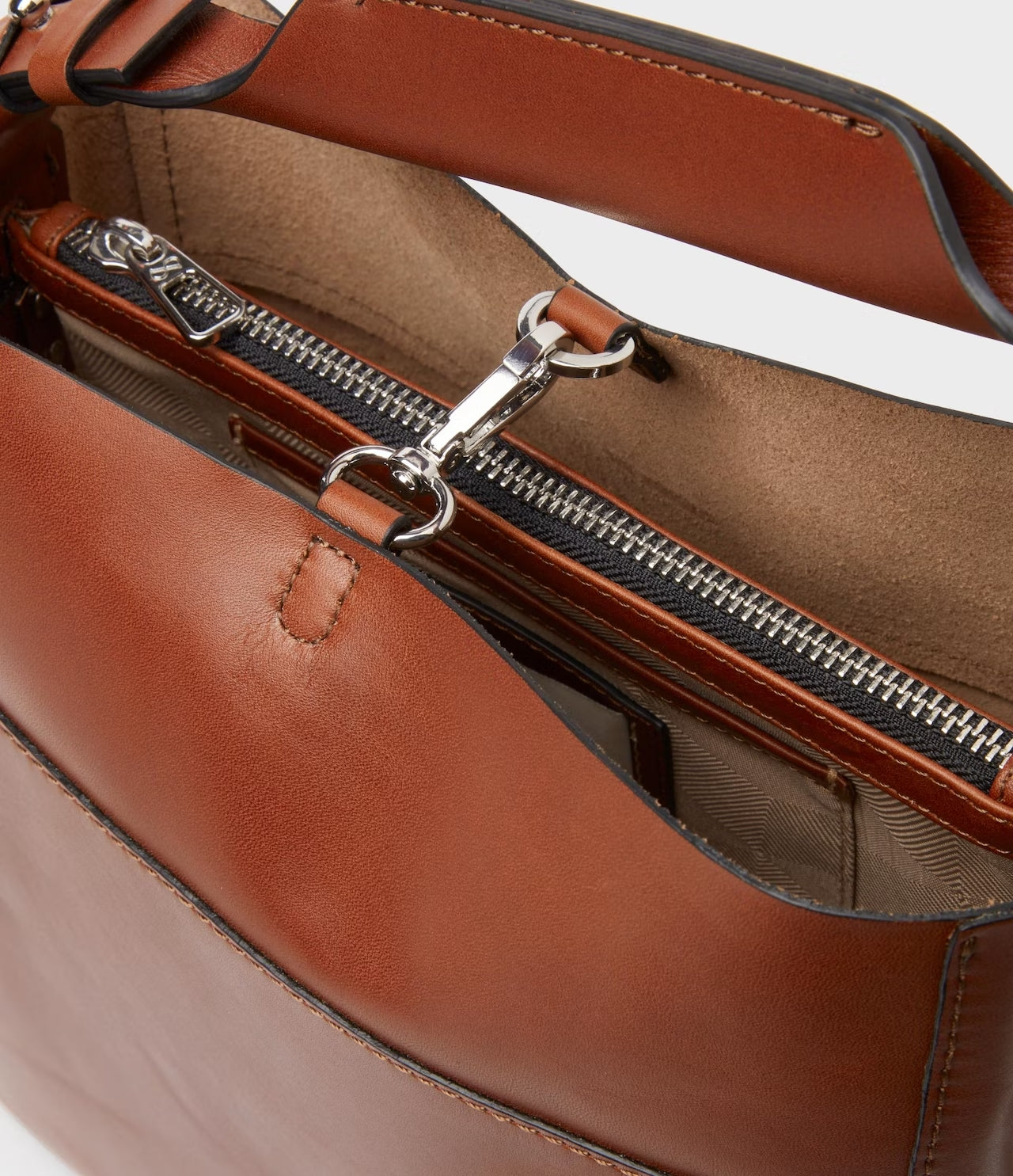 Midbrown Saddler Mayo Tote Bag