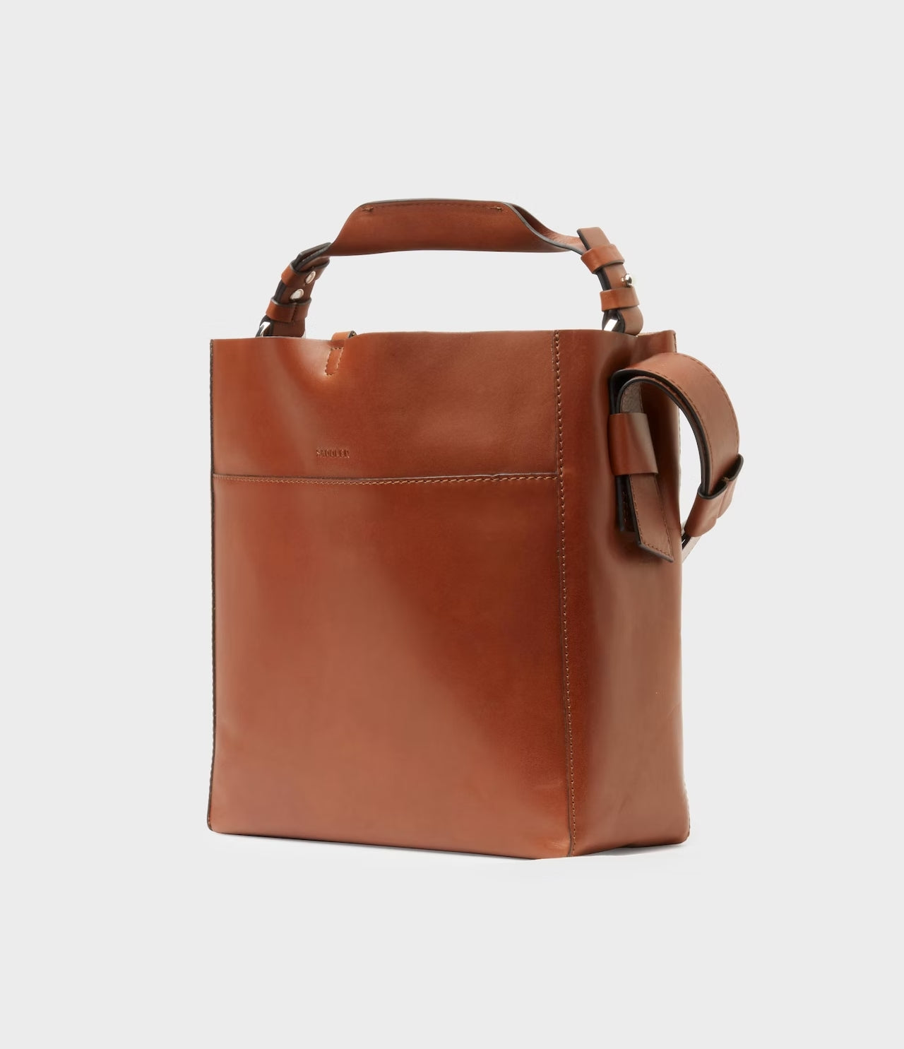 Midbrown Saddler Mayo Tote Bag
