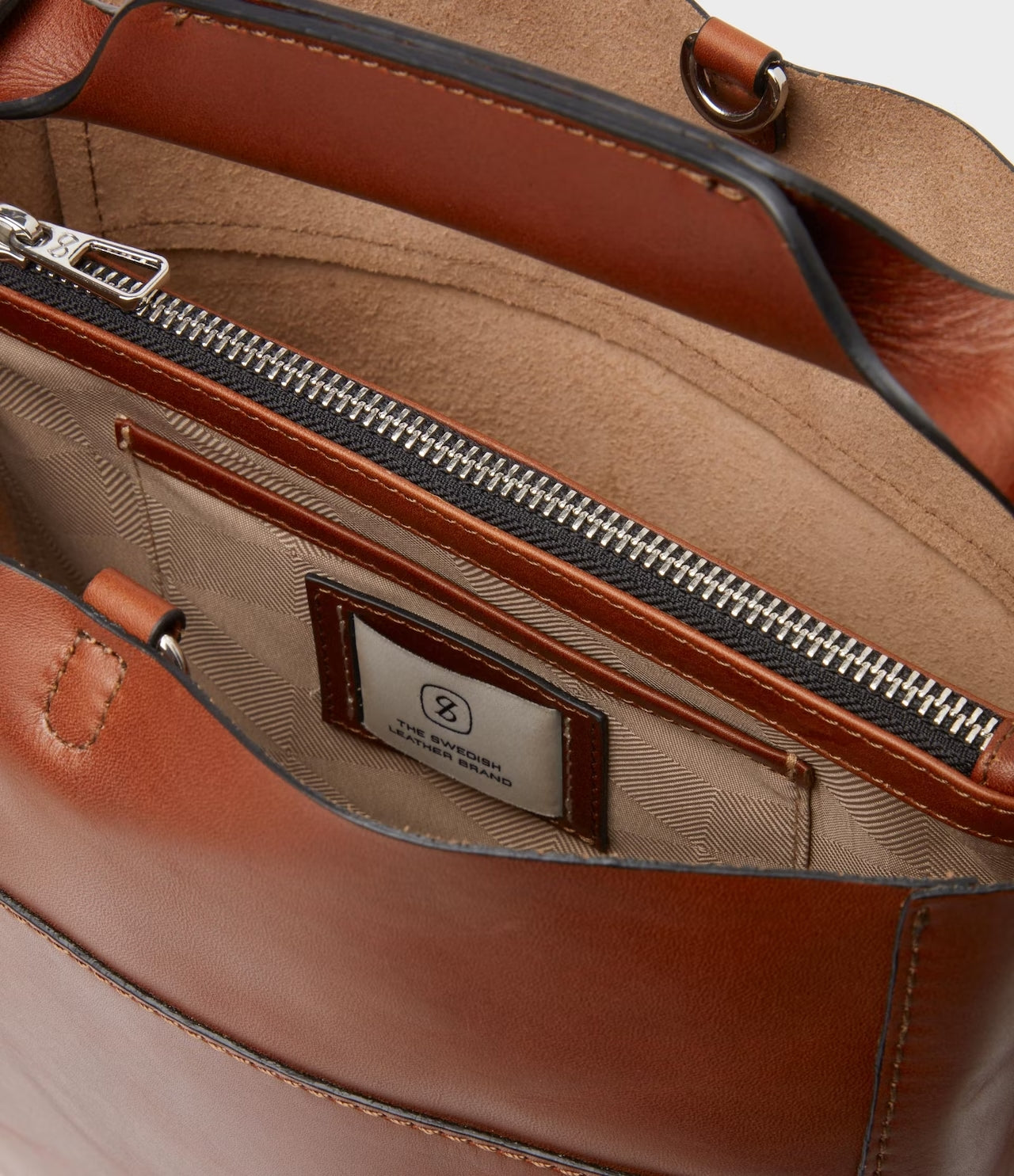 Midbrown Saddler Mayo Tote Bag