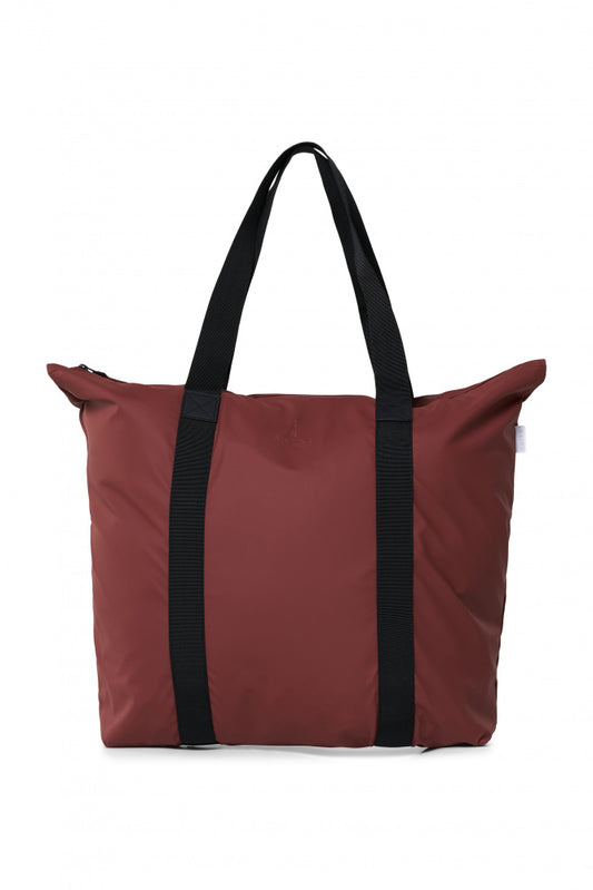 Rains 1224 Tote Bag Maroon - bagsandluggage.no