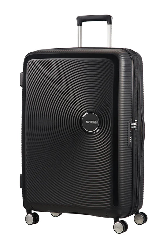 American Tourister - Soundbox Spinner Black Bass 77 cm - bagsandluggage.no