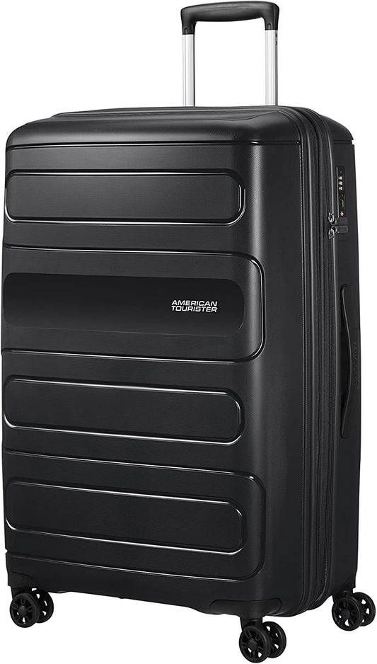 AMERICAN TOURISTER 51G*09003 SUNSIDE SPINNER 77/28 EXP BLACK - bagsandluggage.no