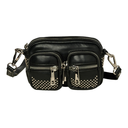 Noella Kate Stud Bag Black - bagsandluggage.no