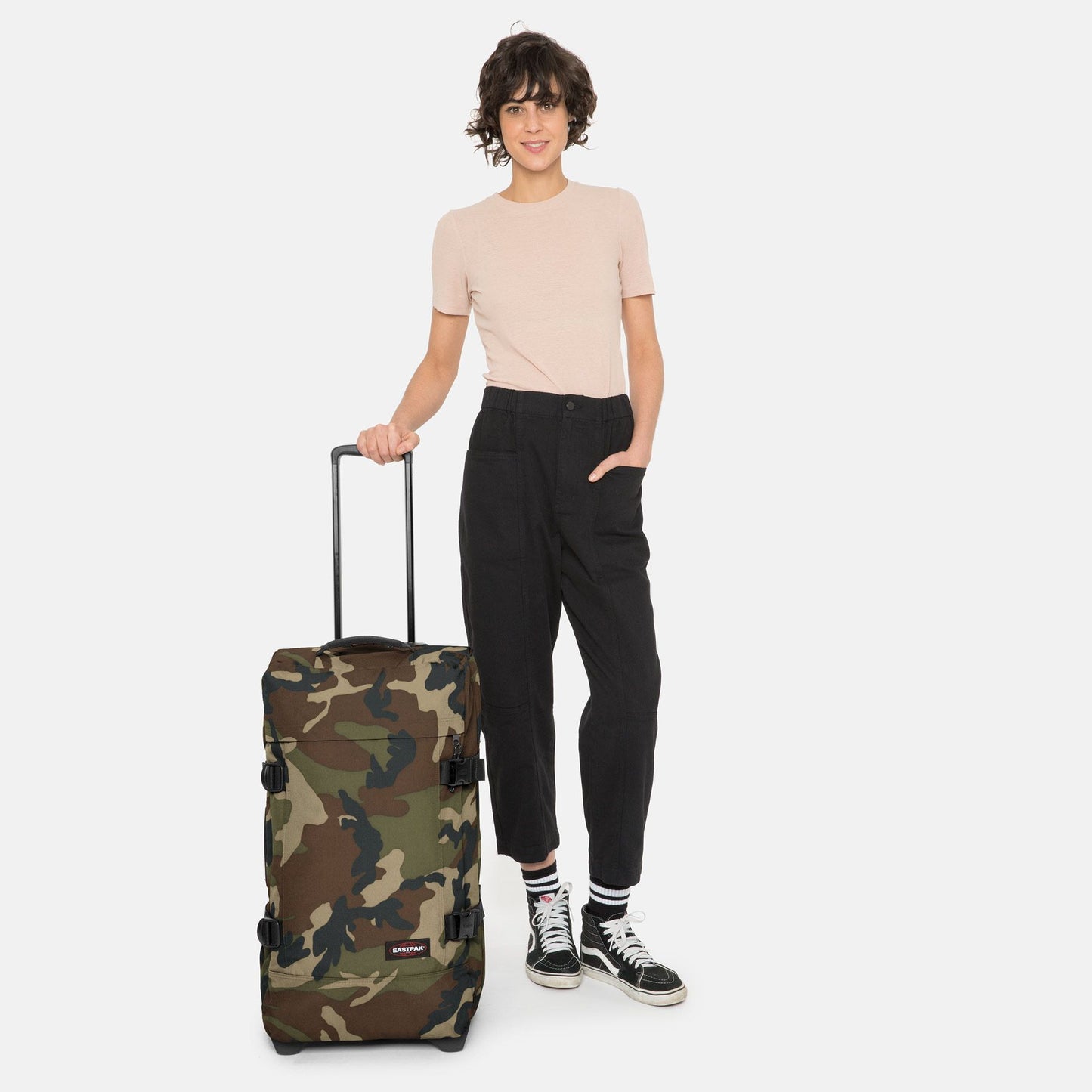Eastpak EK62L181 TRANVERZ M DUFFELS/TRAVELGEAR Camo - bagsandluggage.no