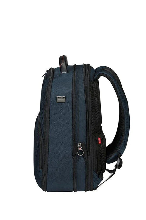 SAMSONITE PRO-DLX 5 LAPT.BACKPACK 14.1" OXFORD BLUE - bagsandluggage.no