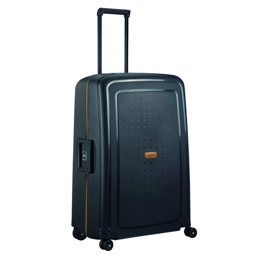SAMSONITE S'CURE ECO SPINNER 75/28 BLACK - bagsandluggage.no