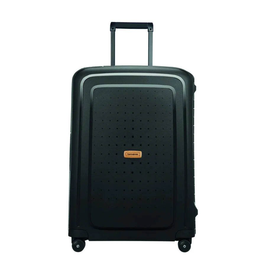 SAMSONITE S'CURE ECO SPINNER 75/28 BLACK - bagsandluggage.no