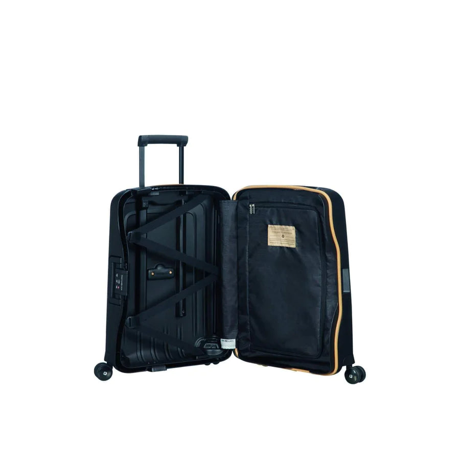 SAMSONITE S'CURE ECO SPINNER 75/28 BLACK - bagsandluggage.no