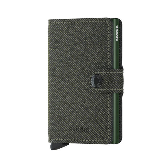 SECRID SLIMWALLET TWIST GREEN - bagsandluggage.no