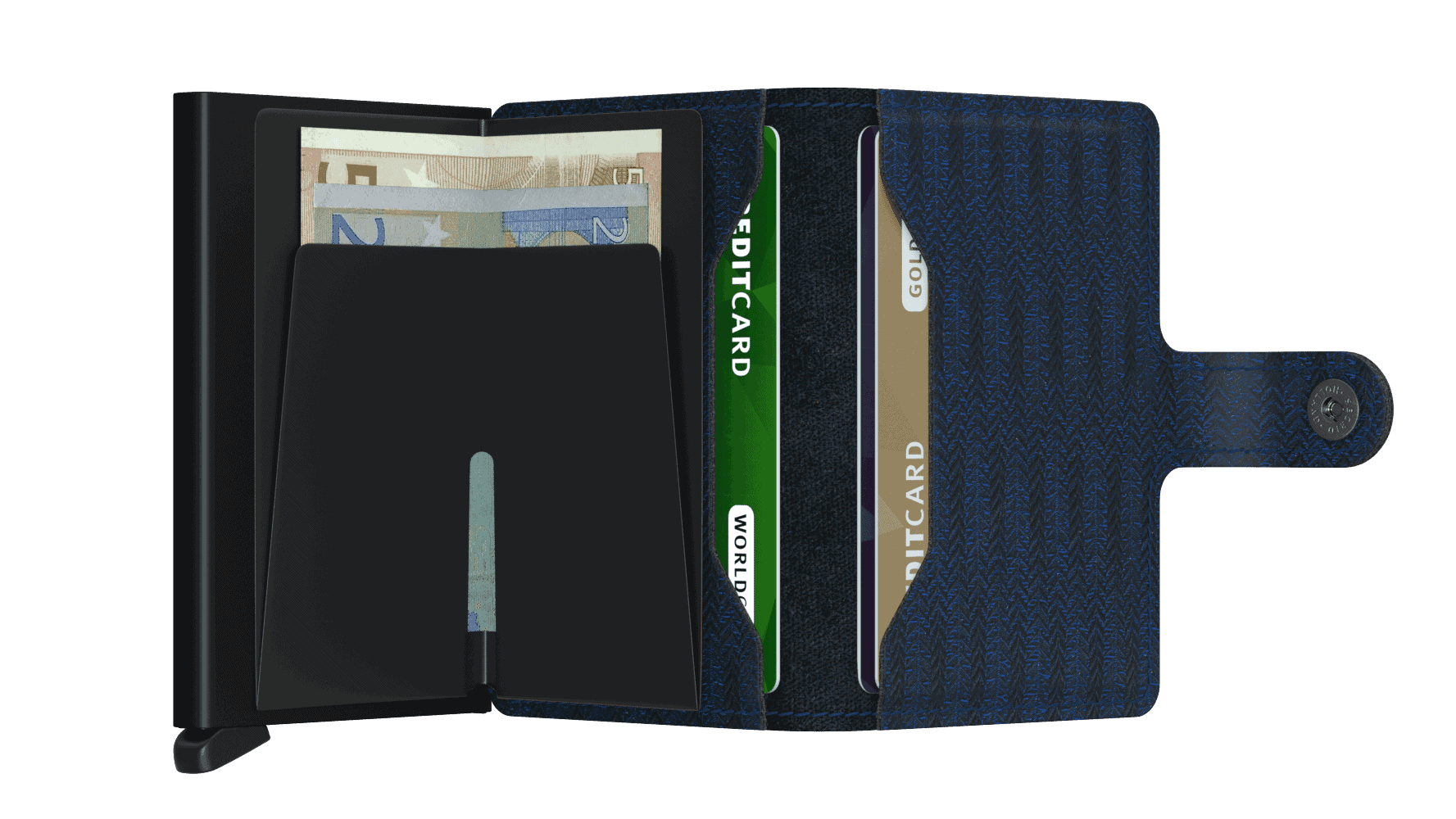 Secrid Miniwallet dash navyy - bagsandluggage.no