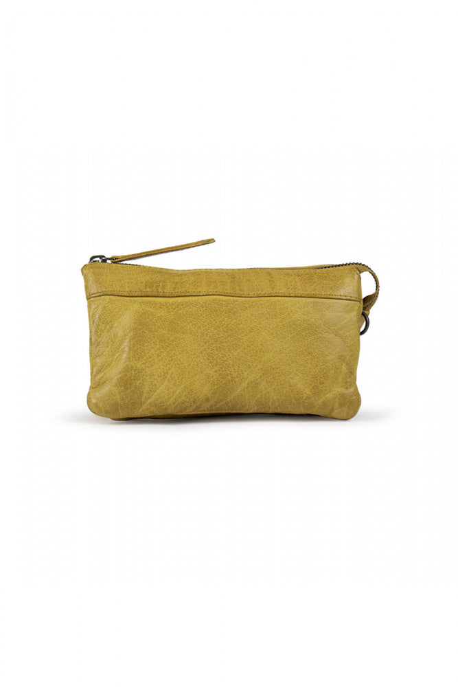 Dixie Lisa Washed Bag Mustard - bagsandluggage.no