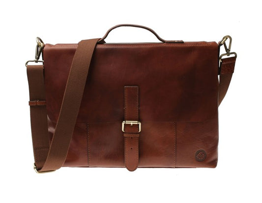 SADDLER 11136 Ålesund Midbrown - bagsandluggage.no