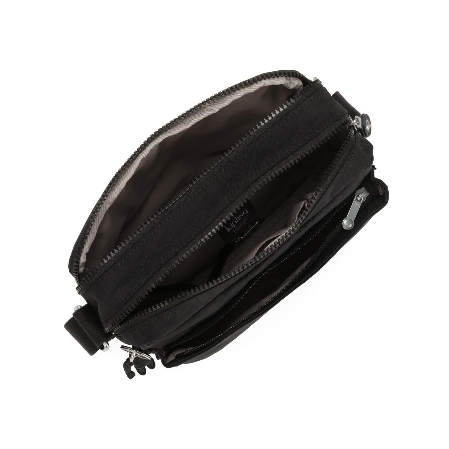 Kipling Abanu M Black Noir - bagsandluggage.no