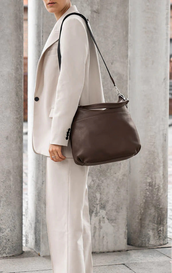 Dark Brown Markberg 5729COW RoniaMBG Shopper Dark Brown
