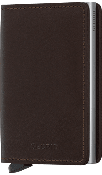 Secrid slimwallet dark brown - bagsandluggage.no