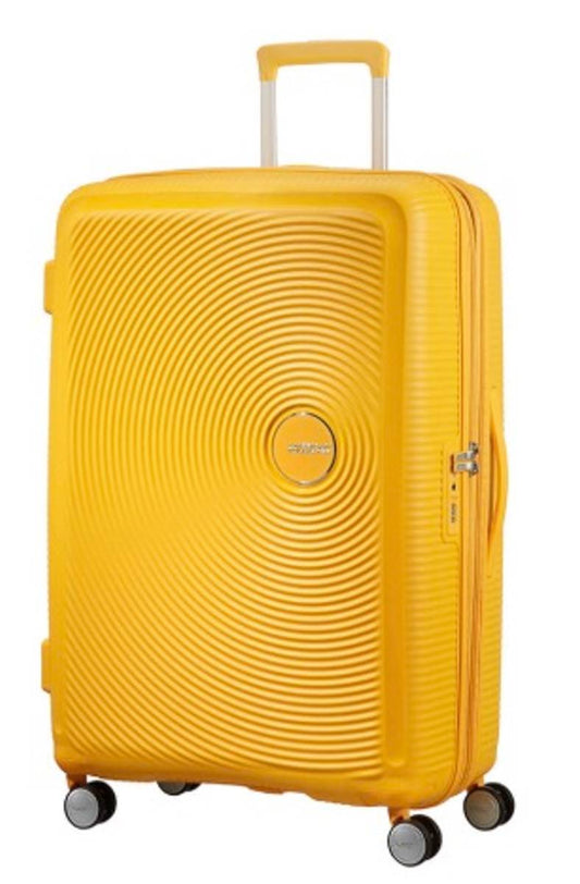 AMERICAN TOURISTER 32G*06003 SOUNDBOX SPINNER 77cm GOLDEN YELLOW - bagsandluggage.no